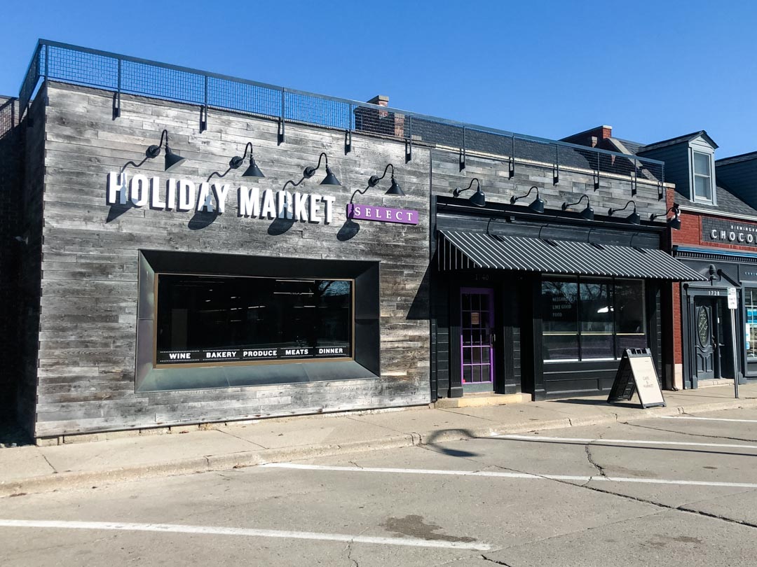 Holiday Market Select Specialty Grocery Store, Coffee Shop, Ice Cream Shop and Cafe in Birmingham, Michigan